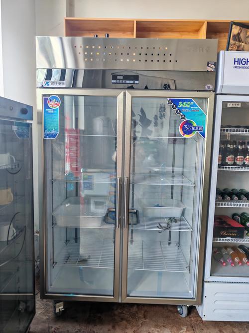 銀錚三開門冷藏展示柜商用串串燒烤菜品立式保鮮柜大三門冰箱冰柜